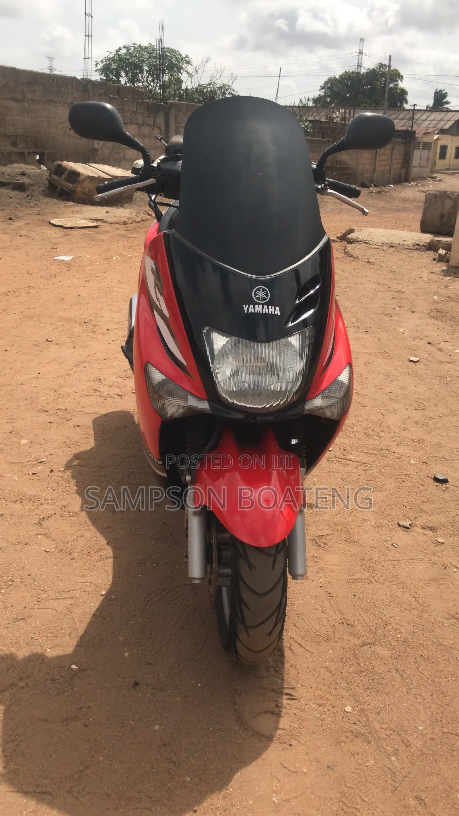 Yamaha Majesty 2008 Red
