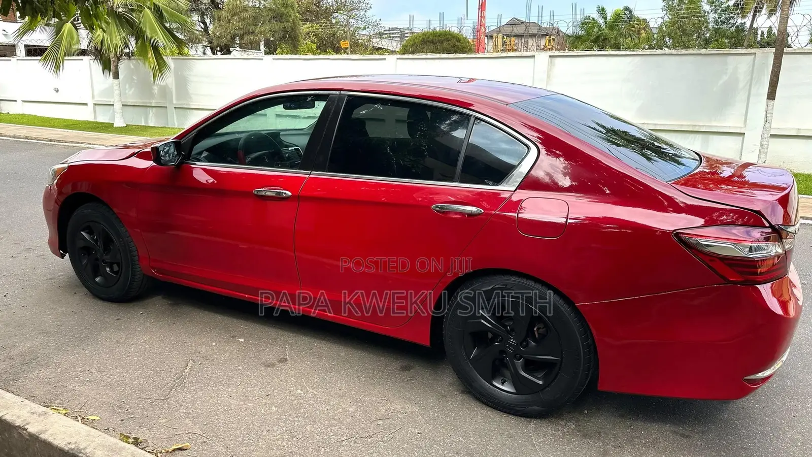 Honda Accord EX-L 4dr Sedan FWD (2.4L 4cyl 2A) 2017 Red
