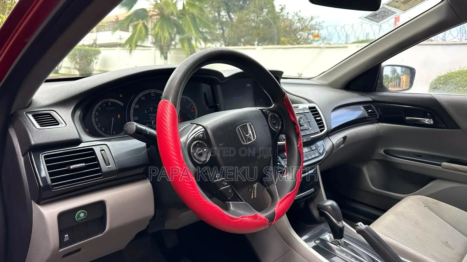 Honda Accord EX-L 4dr Sedan FWD (2.4L 4cyl 2A) 2017 Red