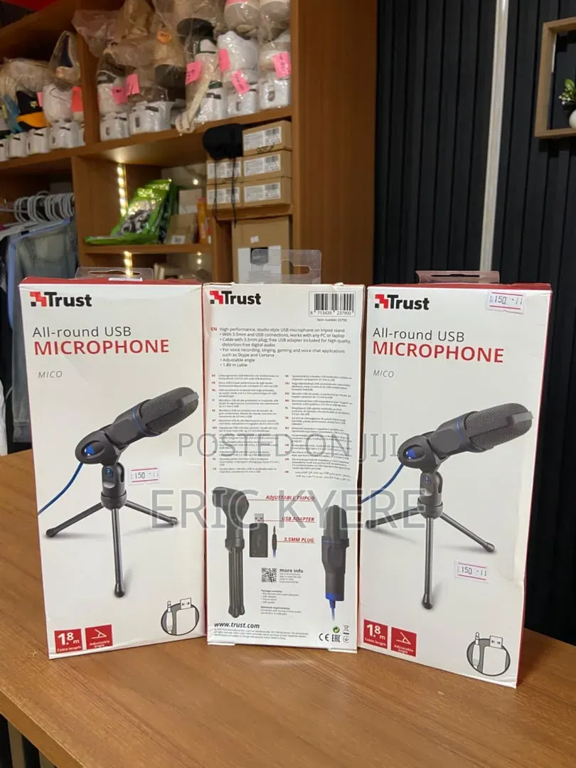 Microphone With Tripod Stand