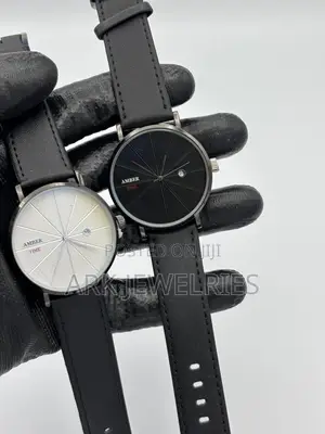 AMBERTIME Learher Watch