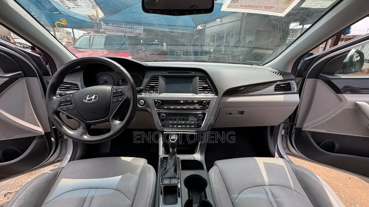 Hyundai Sonata Limited 2.0T Seban (2.0L 4cyl 6A) 2017 Gray