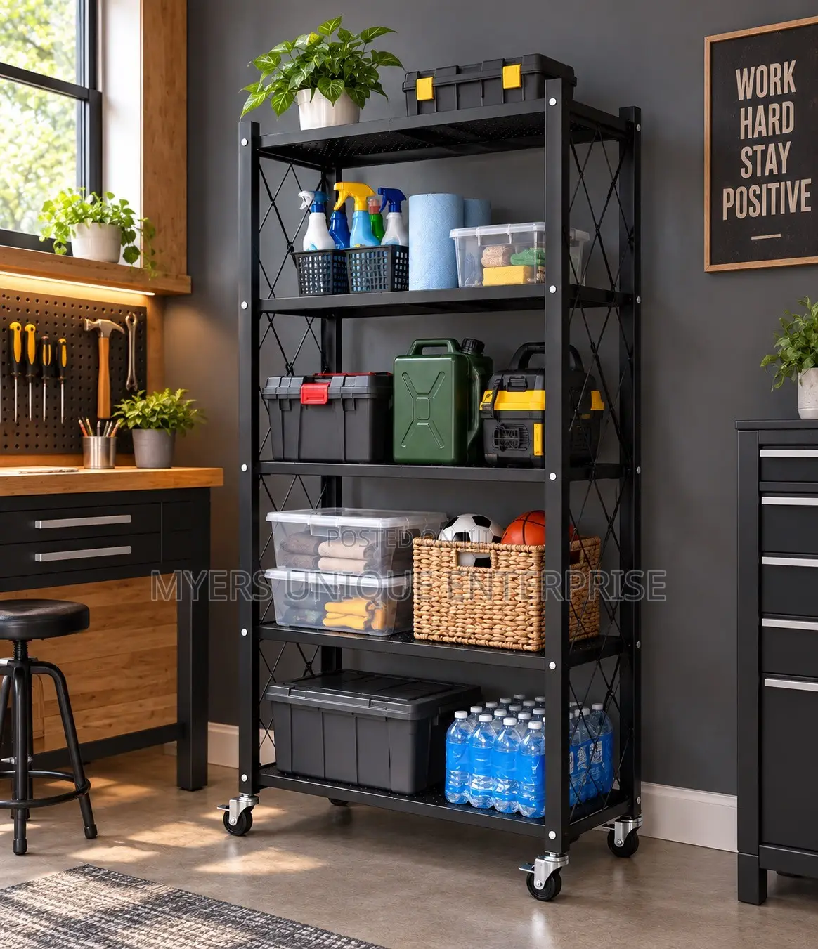 Modern 5-Layer Storage Shelf