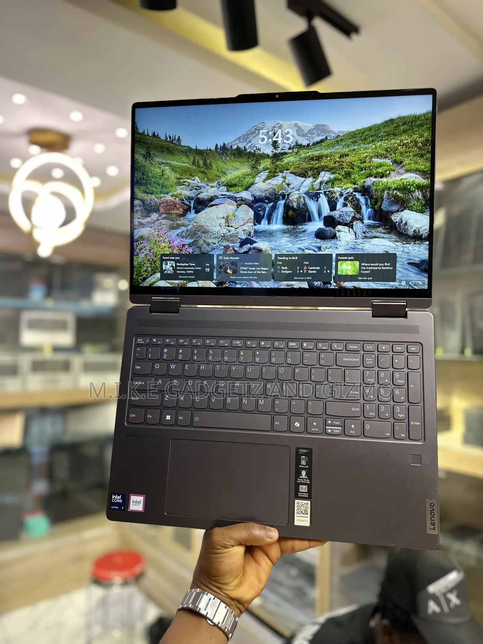Laptop Lenovo Yoga 7 15ITL5 16GB Intel Core Ultra 7 SSD 1T
