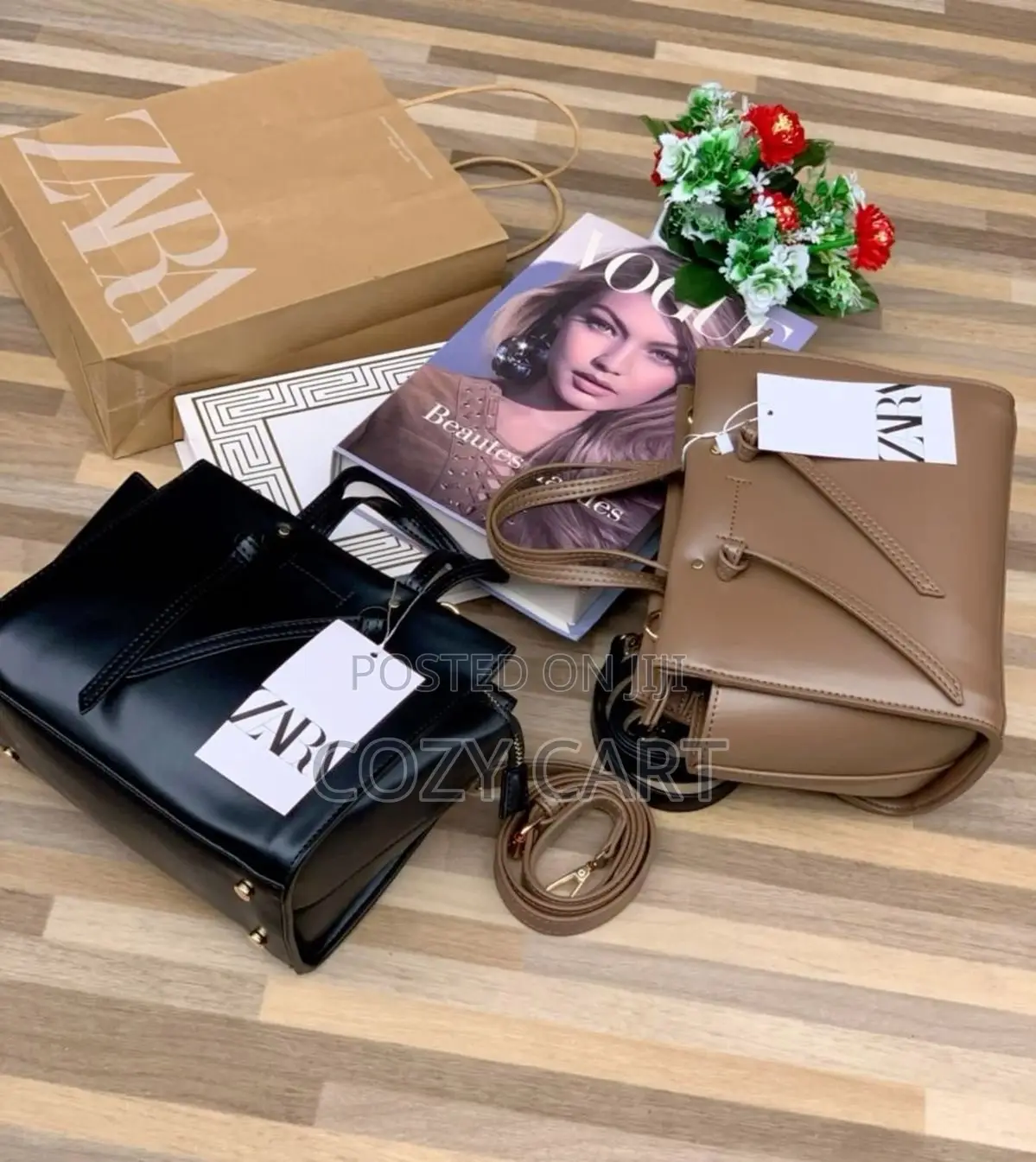 Zara Leather Dressing Bag