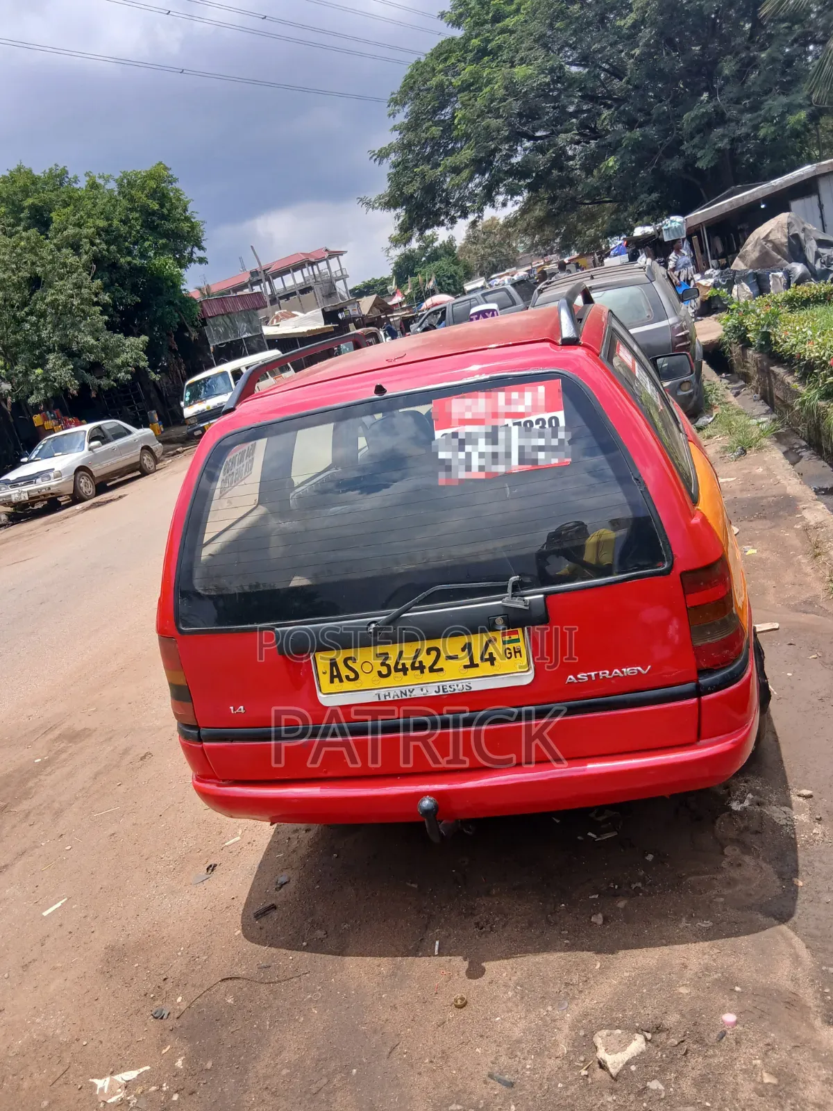 Opel Astra Break 1997 Red