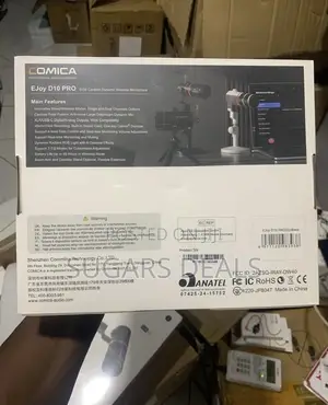 Comica Ejoy D10 Pro RGB Cardioid Dynamic Wireless Mic