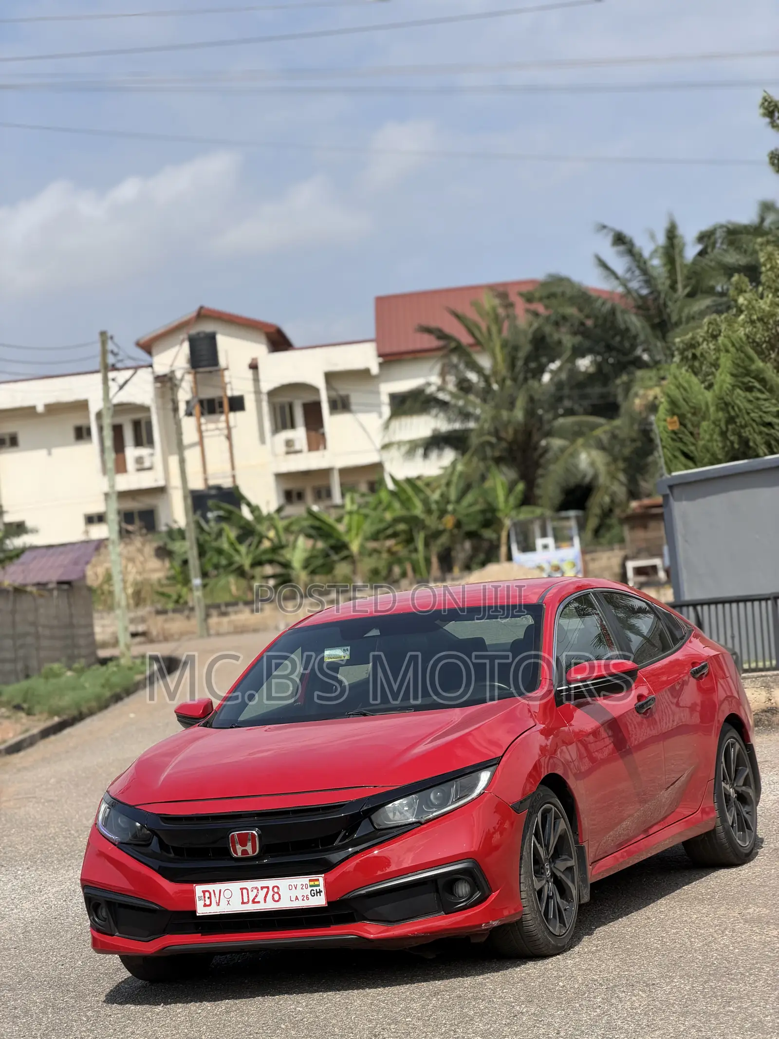 Honda Civic 2019 Red