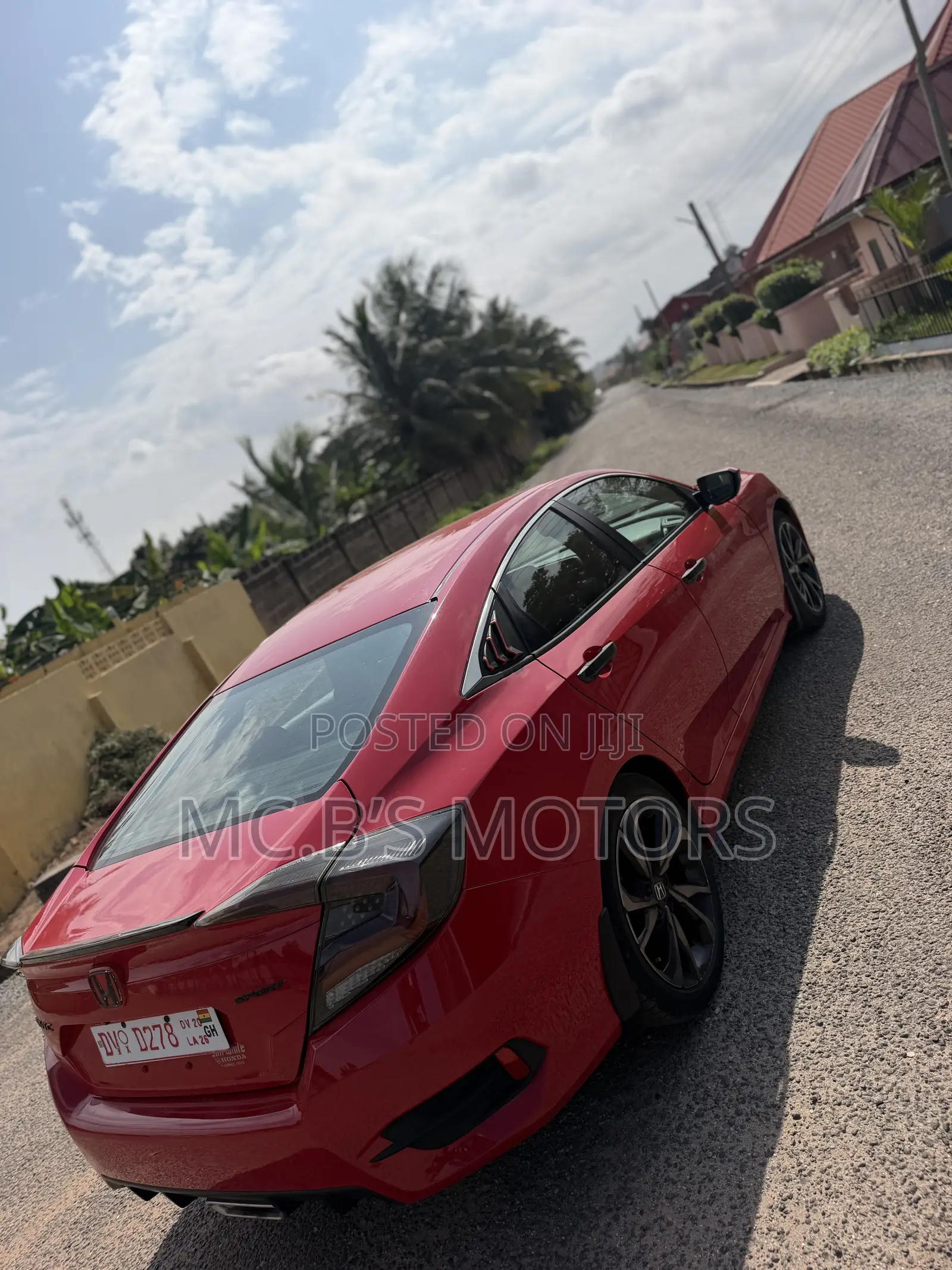 Honda Civic 2019 Red