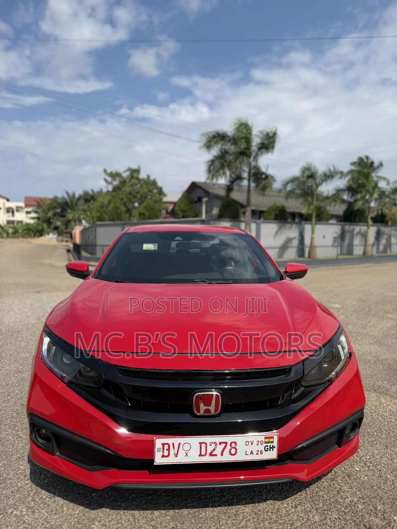 Honda Civic 2019 Red