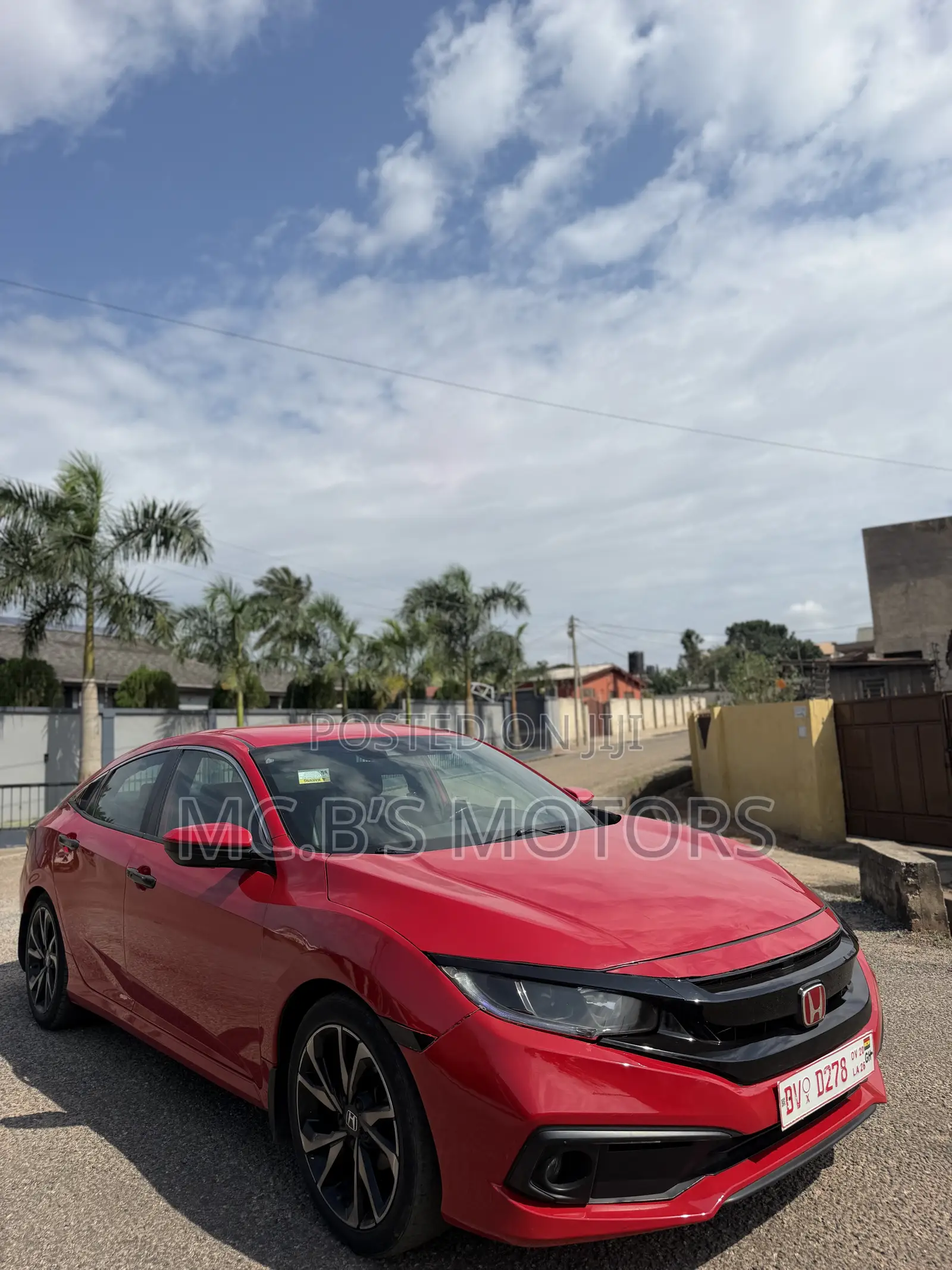 Honda Civic 2019 Red