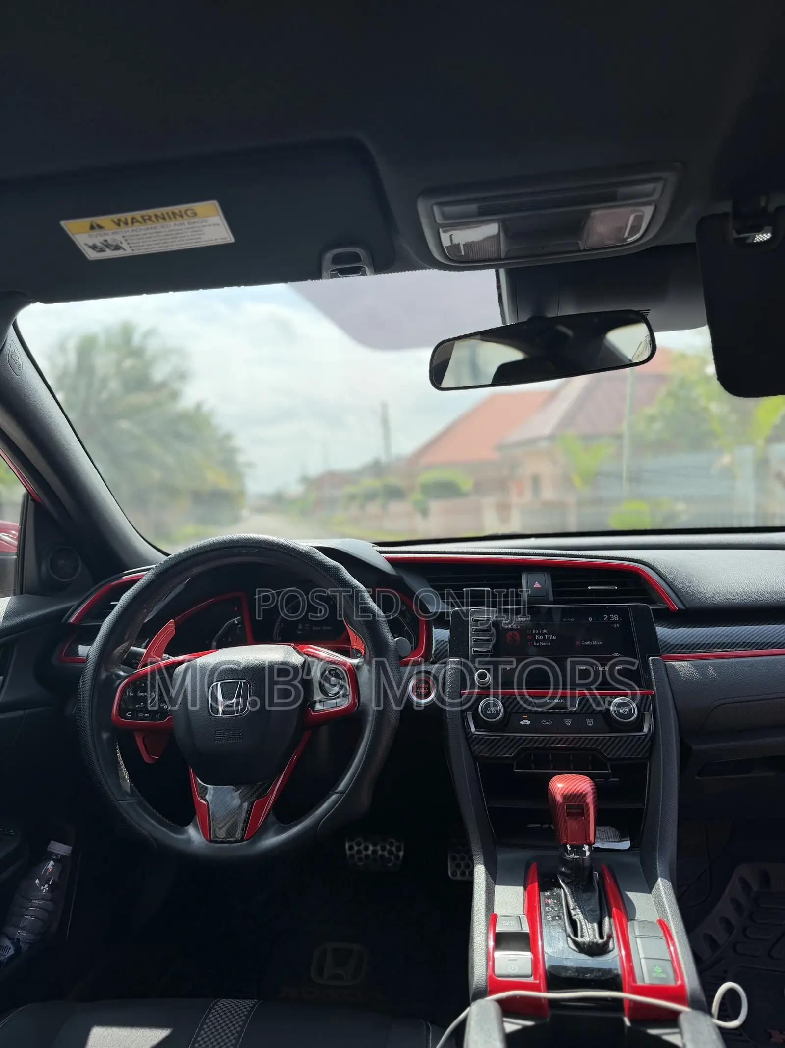 Honda Civic 2019 Red
