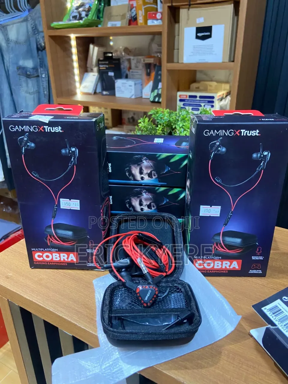 Gaming Earphones With Dual Microphone