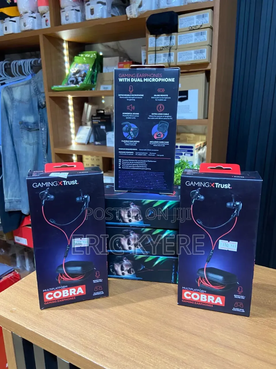 Gaming Earphones With Dual Microphone