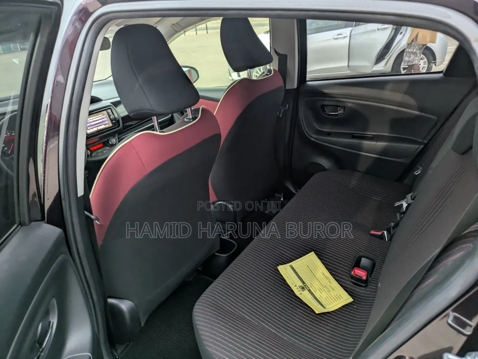 Toyota Vitz 1.3 FWD 5dr 2018 Burgundy