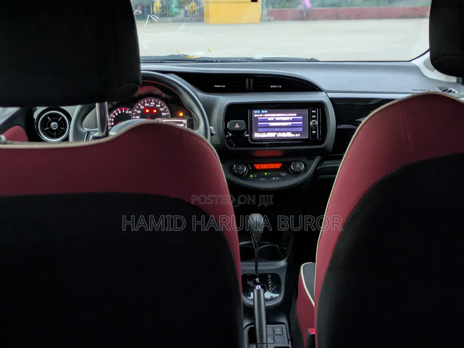 Toyota Vitz 1.3 FWD 5dr 2018 Burgundy