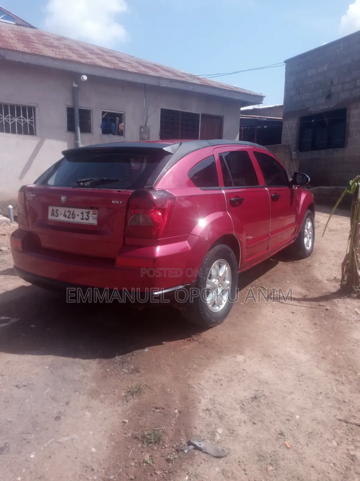 Dodge Caliber 2.0 2007 Red