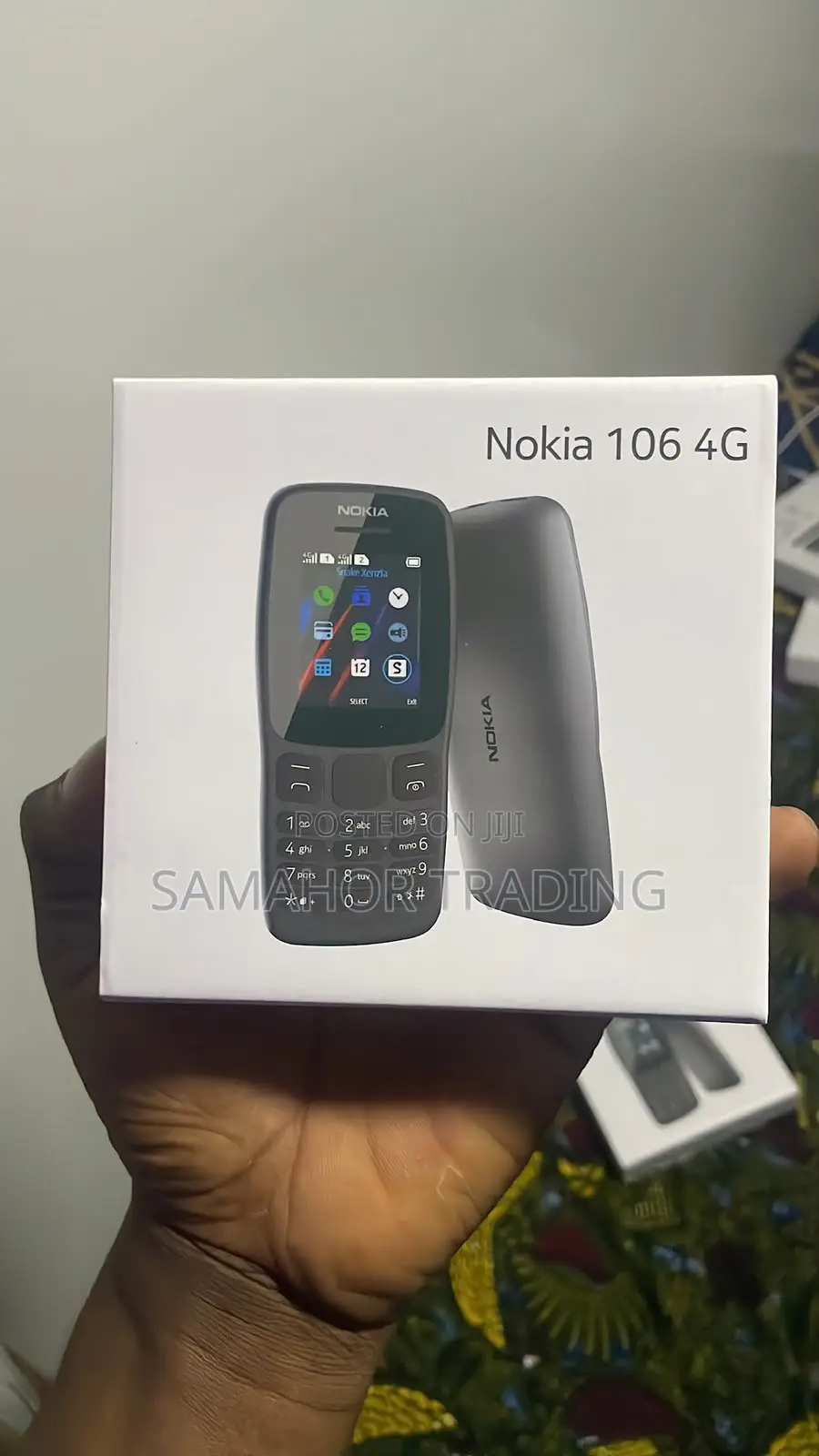 New Nokia 106 Black