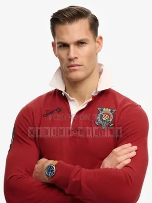 Superdry Double Emblem Rugby