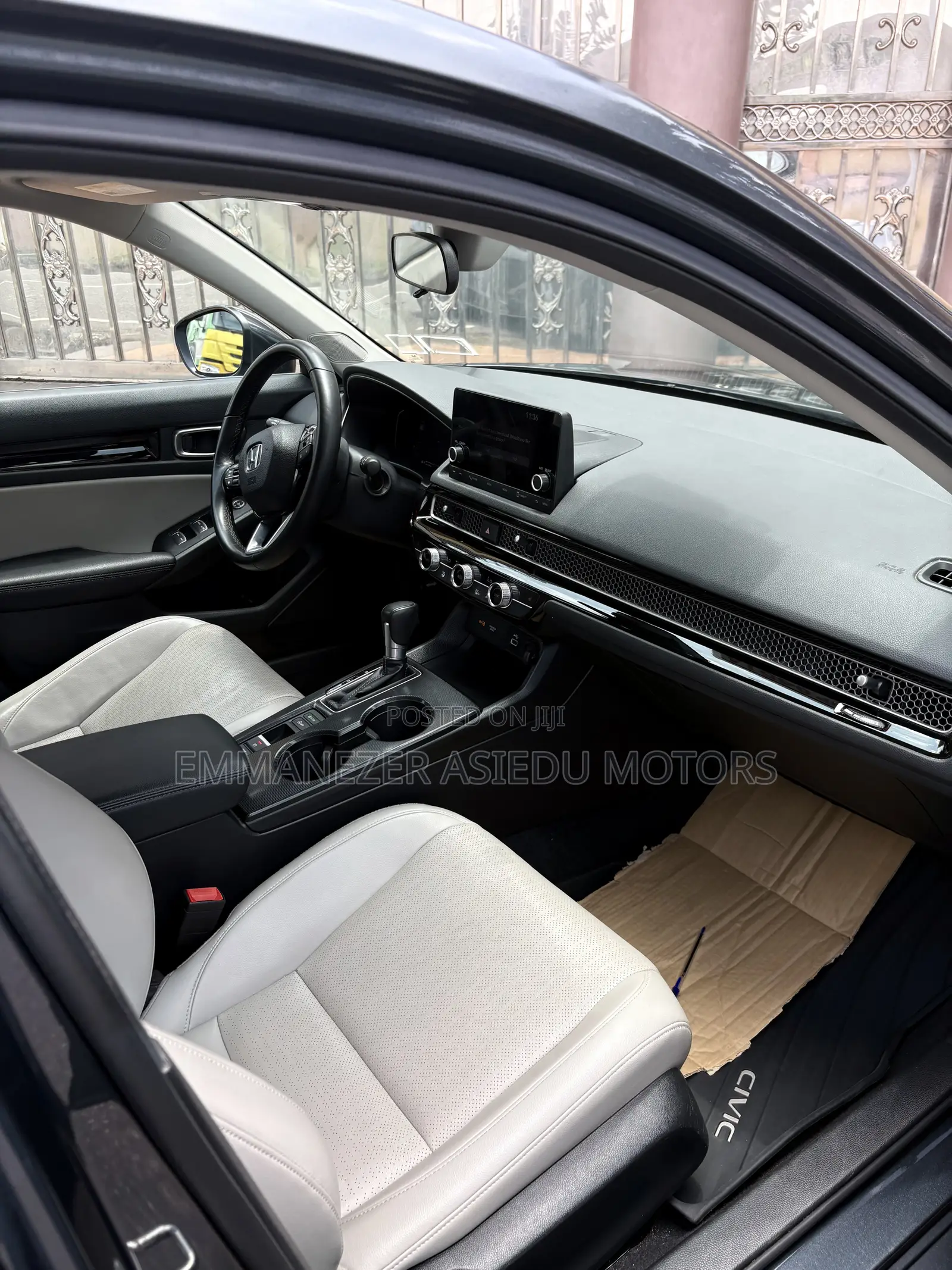 Honda Civic EX-L CVT 2024 Gray