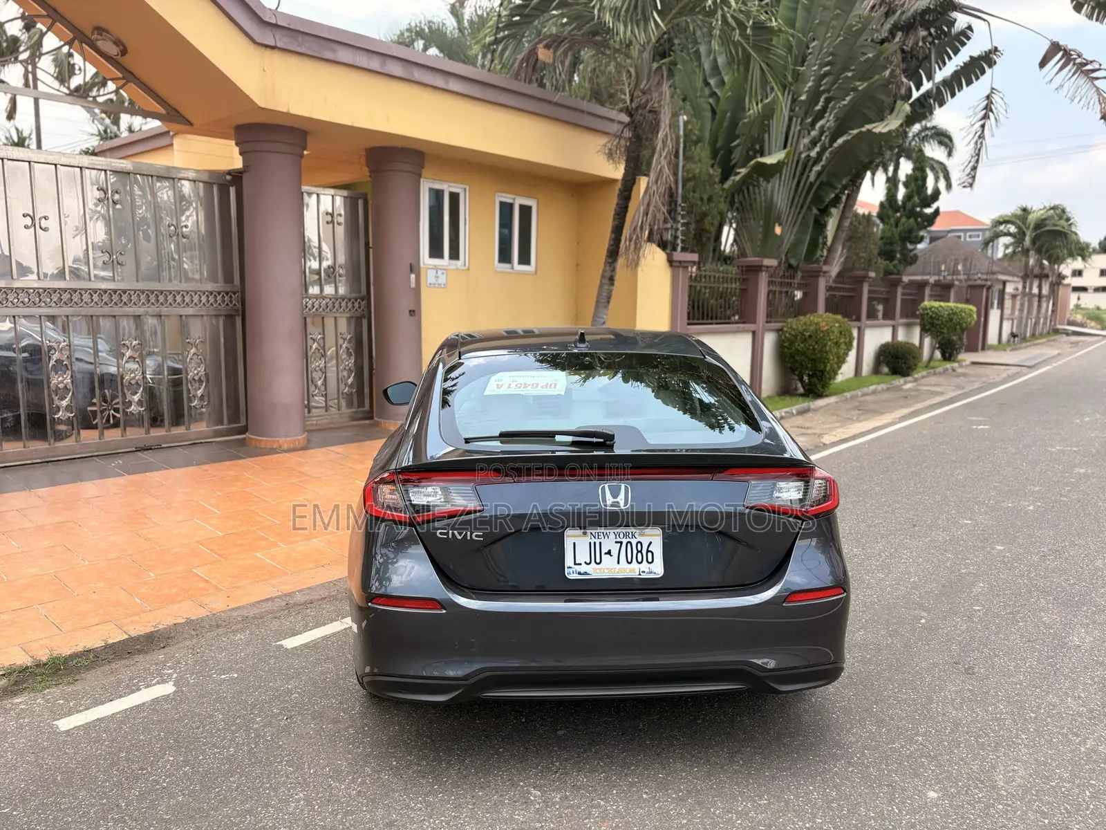 Honda Civic EX-L CVT 2024 Gray
