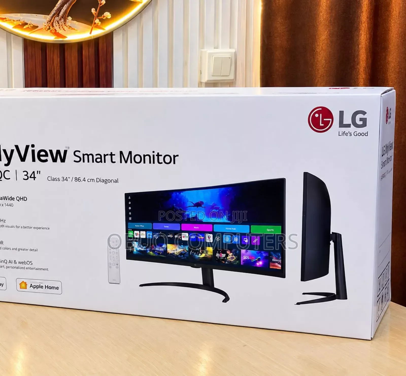 LG My View 34 inches Smart Monitor
