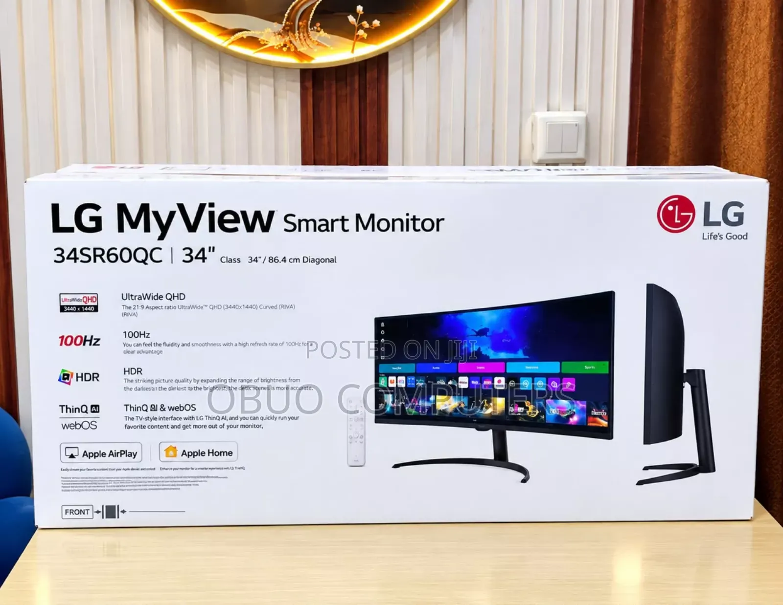 LG My View 34 inches Smart Monitor