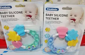 Baby Silicone Teether 3months to 9months ( Price for 1)