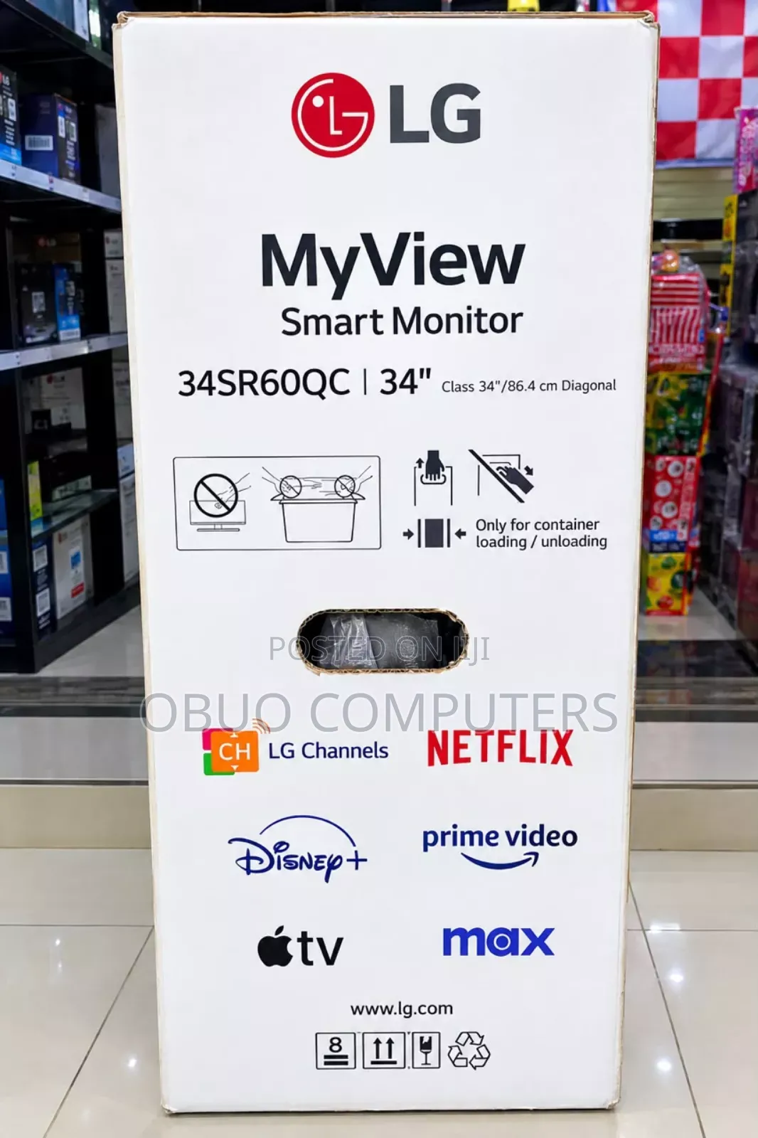 LG My View 34 inches Smart Monitor