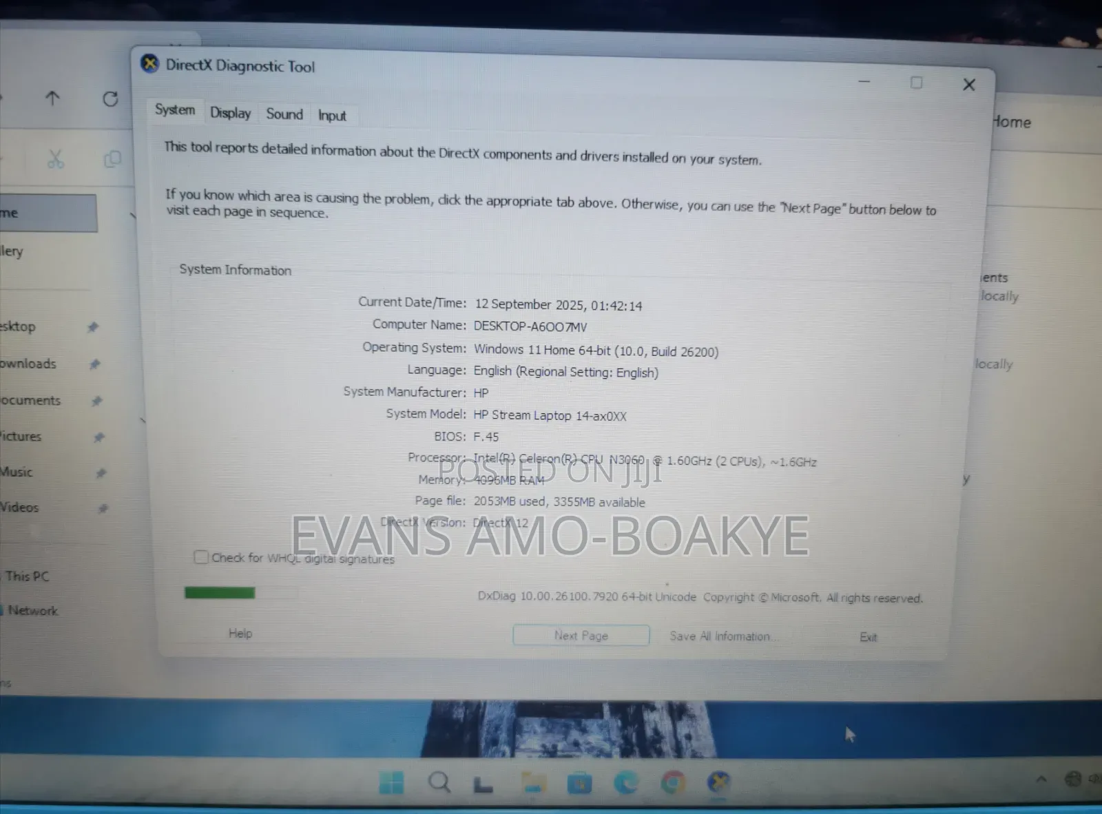 Laptop HP Stream 14 4GB Intel Celeron eMMC 32GB