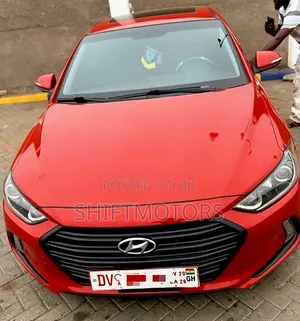 Hyundai Elantra 2017 Red