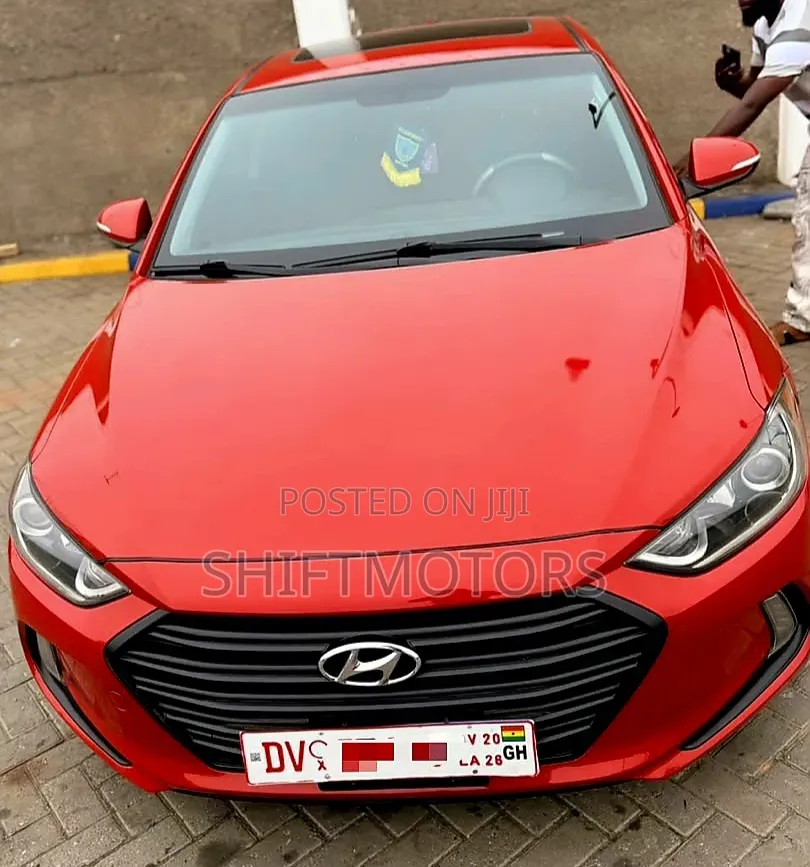 Hyundai Elantra 2017 Red