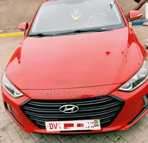 Hyundai Elantra 2017 Red