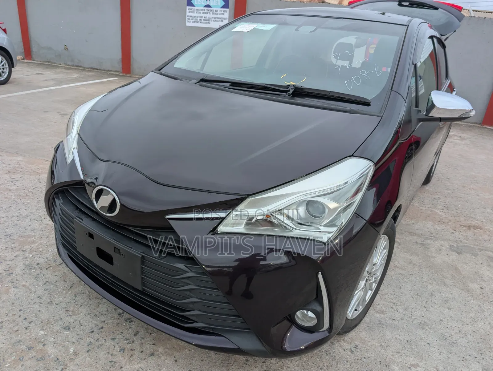 Toyota Vitz 2018 Purple