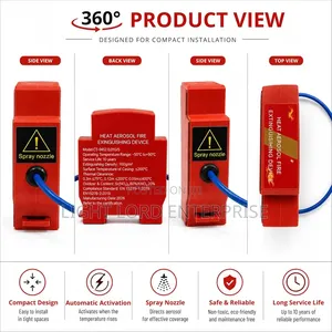 Rail Mounting Fire Extinguisher