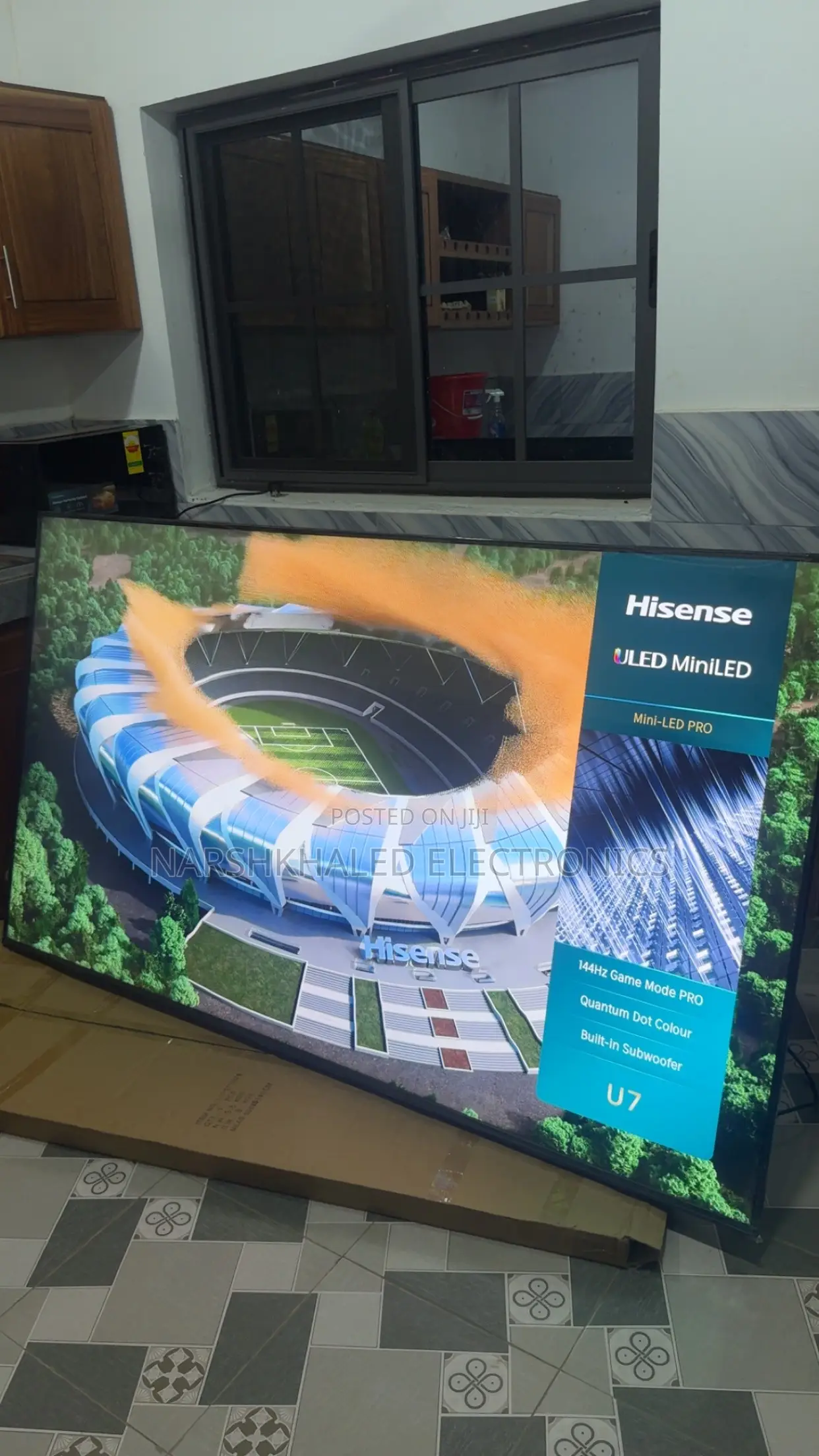 New Hisense 85” Smart TV  Mini Qled