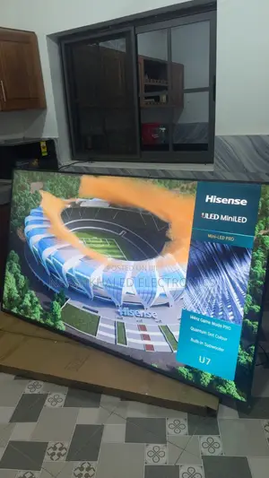 New Hisense 85” Smart TV  Mini Qled