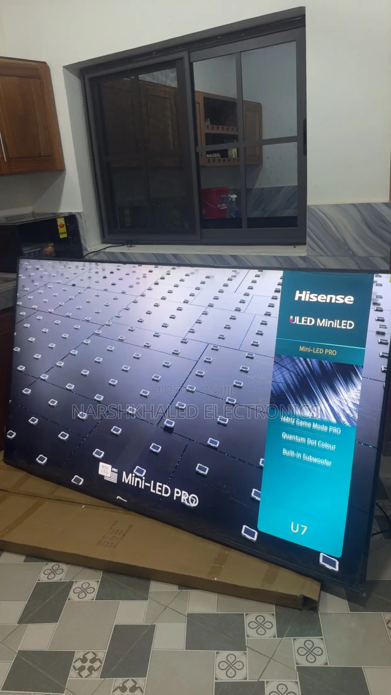 New Hisense 85” Smart TV  Mini Qled