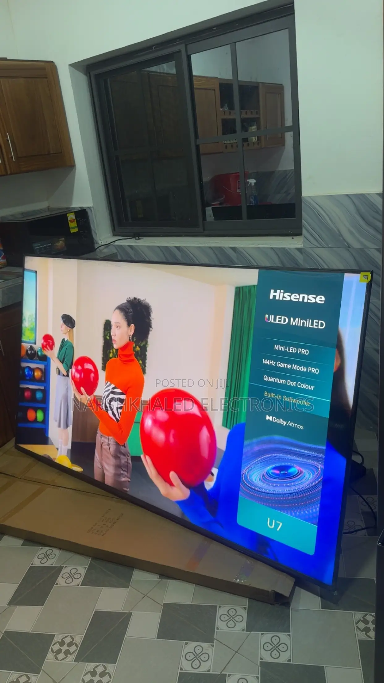 New Hisense 85” Smart TV  Mini Qled
