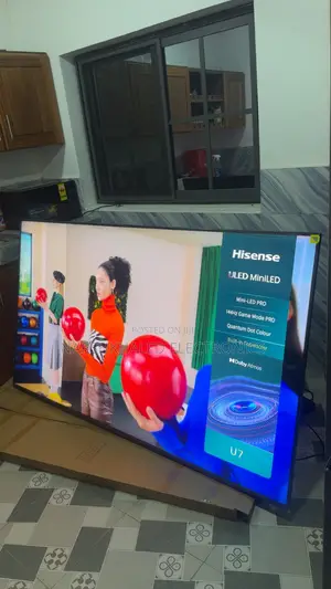 New Hisense 85” Smart TV  Mini Qled