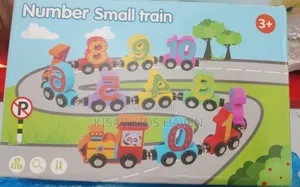 Number Train Learning Materials for Kids 1 to 2 Years