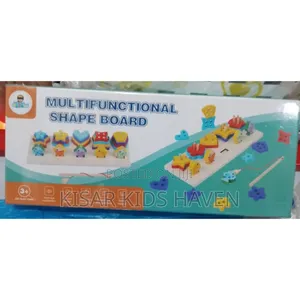 Mutilfunctional Shape Board for Kids 1 to 3 Years