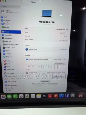 Laptop Apple MacBook Pro 2023 M2 16GB Apple M2 SSD 512GB
