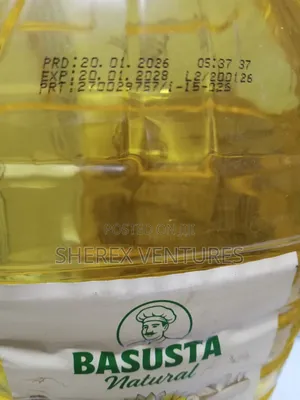*BASUSTA SUNFLOWER OIL 5 L - Direct From Turkey!* 🇹🇷 > Pure, Natural