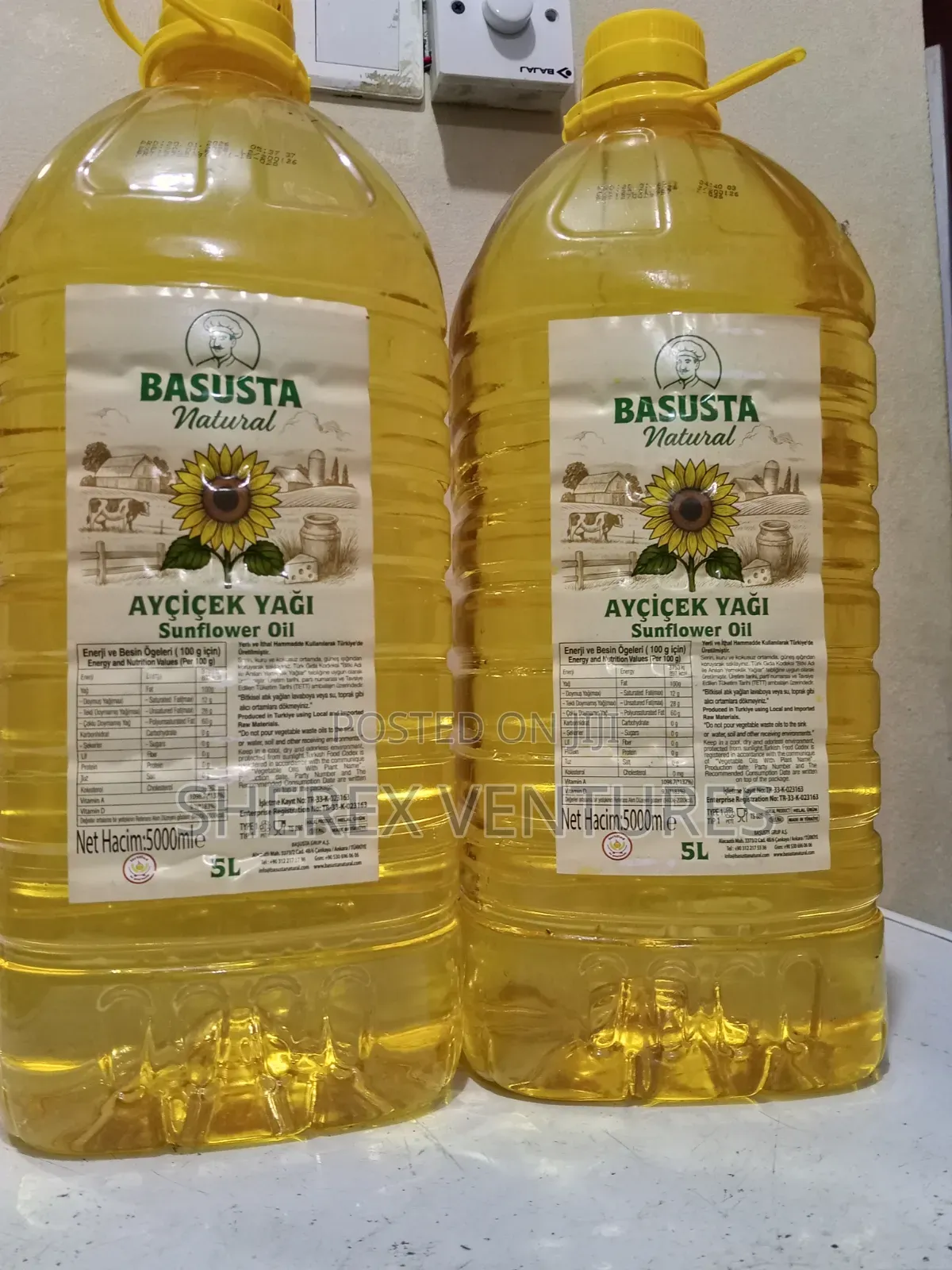 *BASUSTA SUNFLOWER OIL 5 L - Direct From Turkey!* 🇹🇷 > Pure, Natural