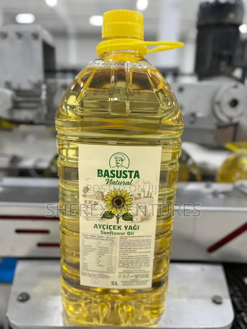 *BASUSTA SUNFLOWER OIL 5 L - Direct From Turkey!* 🇹🇷 > Pure, Natural