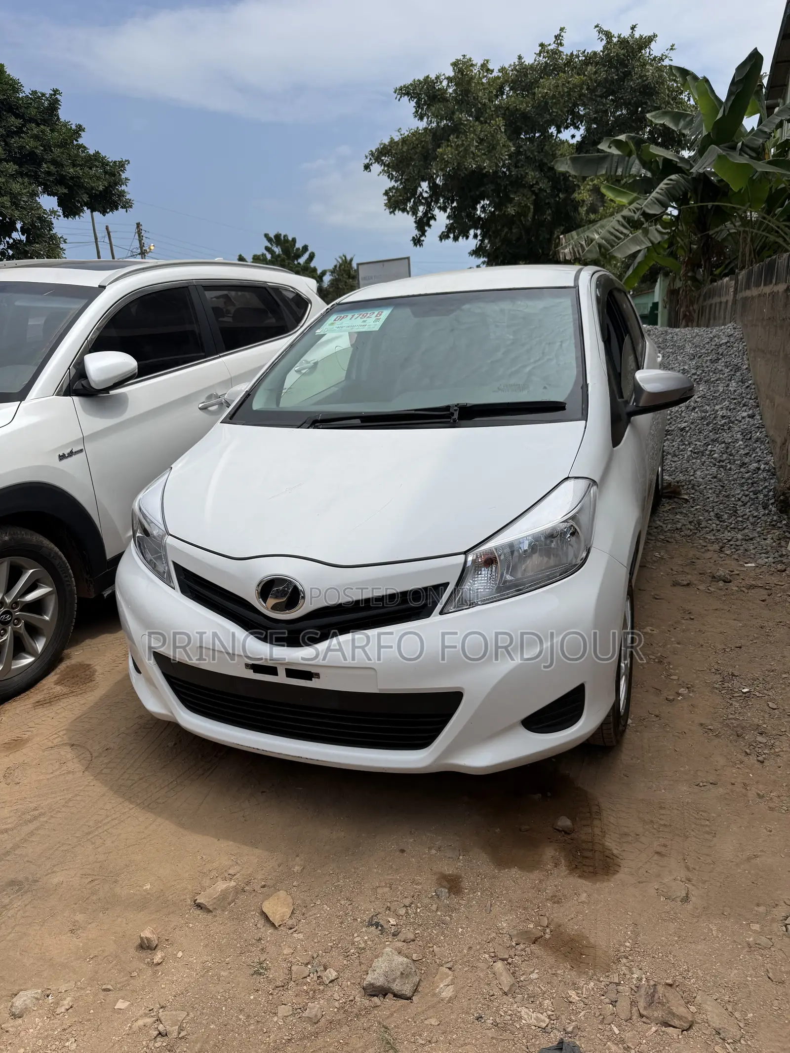 Toyota Vitz 2012 White