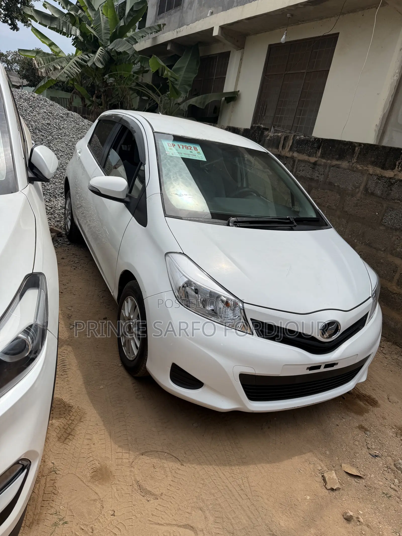 Toyota Vitz 2012 White