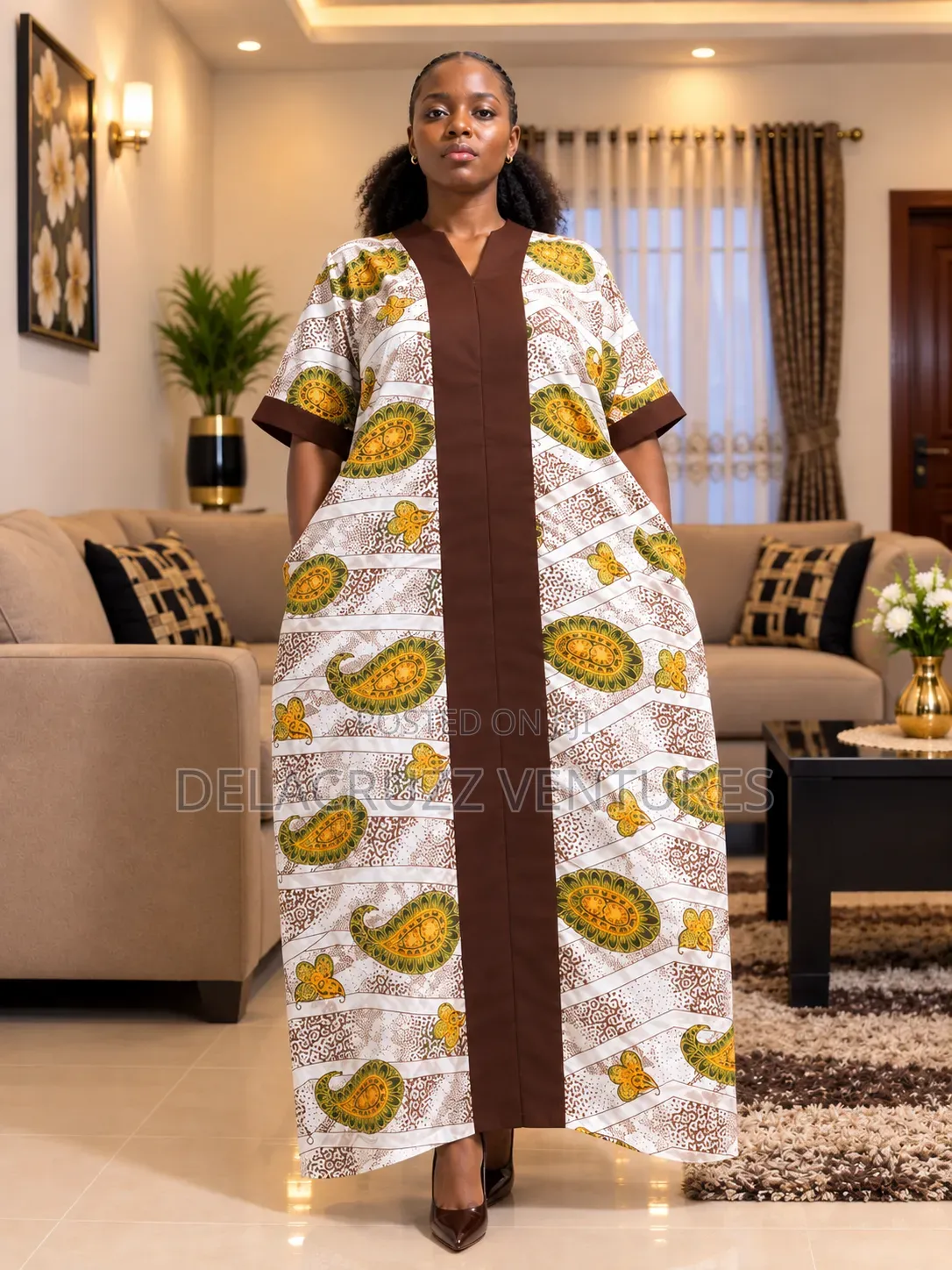 Ankara African Print Long Bubu