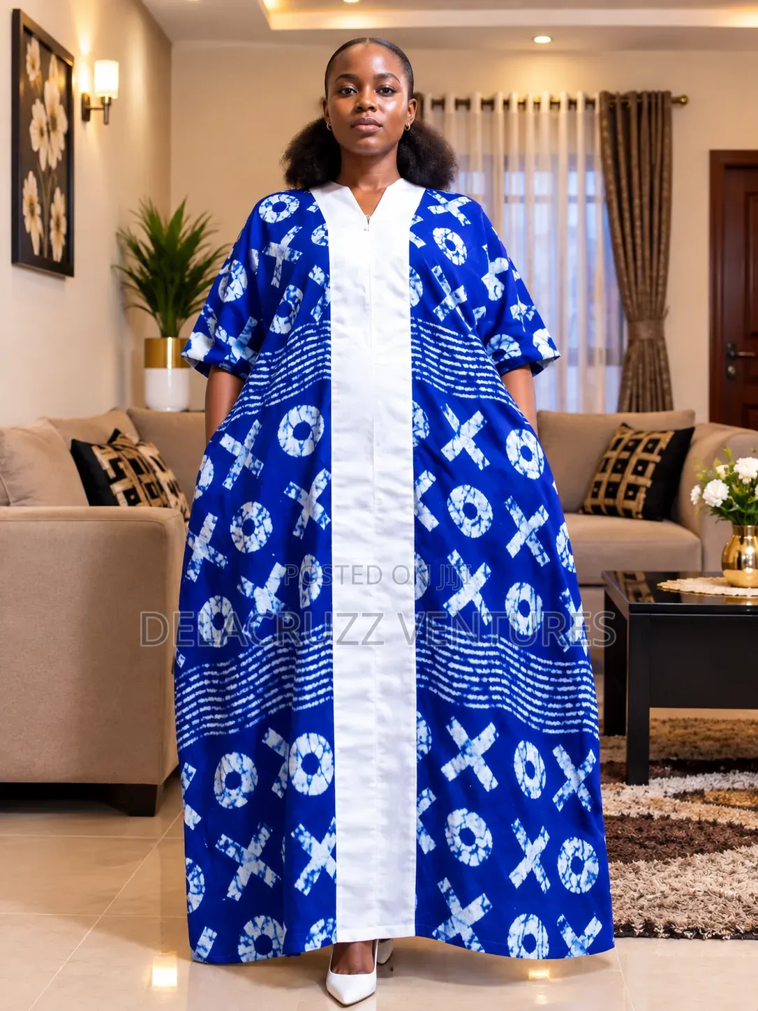 Ankara African Print Long Bubu